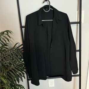NWOT Alfani dress shirt black
